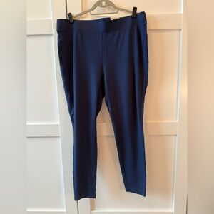 INC International Concepts Navy Skinny Ponte Leg Pants